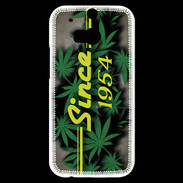 Coque HTC One M8s Since cannabis 1954