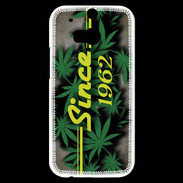Coque HTC One M8s Since cannabis 1962