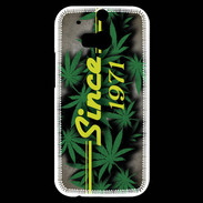 Coque HTC One M8s Since cannabis 1971