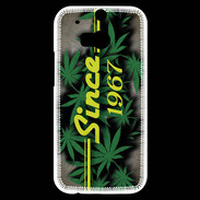 Coque HTC One M8s Since cannabis 1967