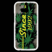 Coque HTC One M8s Since cannabis 1992