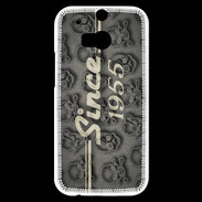Coque HTC One M8s Since crane gris 1955