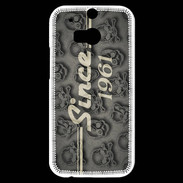 Coque HTC One M8s Since crane gris 1961