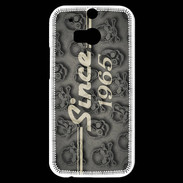 Coque HTC One M8s Since crane gris 1965