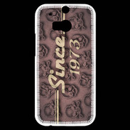 Coque HTC One M8s Since crane rose 1973