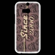 Coque HTC One M8s Since crane rose 2000