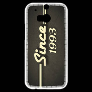 Coque HTC One M8s Since 1993 gris