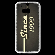 Coque HTC One M8s Since 1999 gris