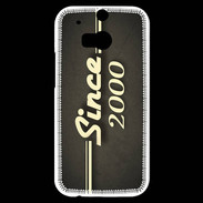 Coque HTC One M8s Since 2000 gris