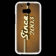 Coque HTC One M8s Orange since 2003