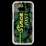 Coque HTC One M8s Since cannabis 1951