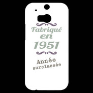 Coque HTC One M8s Fabriqué en 1951 ZG