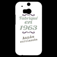 Coque HTC One M8s Fabriqué en 1963 ZG