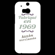 Coque HTC One M8s Fabriqué en 1969 ZG
