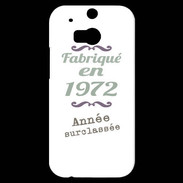 Coque HTC One M8s Fabriqué en 1972 ZG
