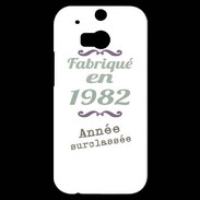Coque HTC One M8s Fabriqué en 1982 ZG
