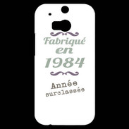 Coque HTC One M8s Fabriqué en 1984 ZG