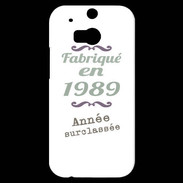 Coque HTC One M8s Fabriqué en 1989 ZG