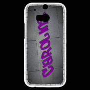 Coque HTC One M8s Caroline Tag
