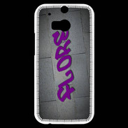 Coque HTC One M8s Flore Tag