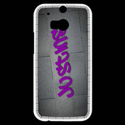 Coque HTC One M8s Justine Tag