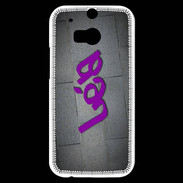 Coque HTC One M8s Léa Tag