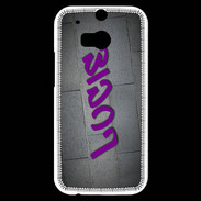 Coque HTC One M8s Lucie Tag