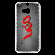 Coque HTC One M8s Léo Tag
