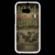 Coque HTC One M8s Débarquement Normandie plage 1 ZG