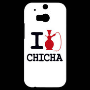 Coque HTC One M8s I love Chicha