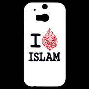 Coque HTC One M8s I love Islam