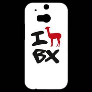 Coque HTC One M8s I love Lama