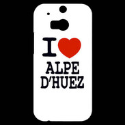 Coque HTC One M8s I love Alpes d'Huez