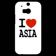 Coque HTC One M8s I love Asia