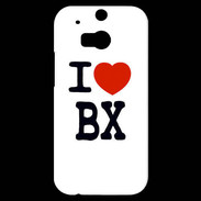 Coque HTC One M8s I love BX