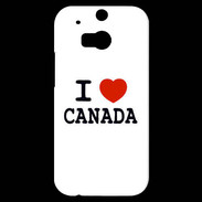 Coque HTC One M8s I love Canada
