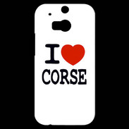 Coque HTC One M8s I love Corse