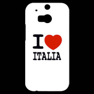 Coque HTC One M8s I love Italia