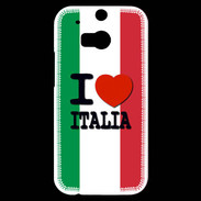 Coque HTC One M8s I love Italia 3