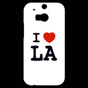 Coque HTC One M8s I love L.A
