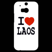Coque HTC One M8s I love Laos