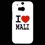 Coque HTC One M8s I love Mali
