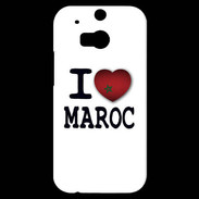 Coque HTC One M8s I love Maroc 2