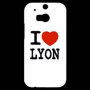 Coque HTC One M8s I love Lyon