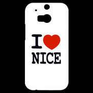 Coque HTC One M8s I love Nice