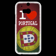 Coque HTC One M8s I love Portugal 3