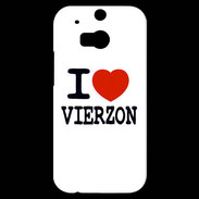 Coque HTC One M8s I love Vierzon