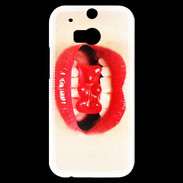 Coque HTC One M8s Bouche et nounours PR