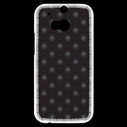 Coque HTC One M8s losange gris