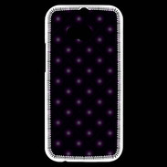 Coque HTC One M8s losange rose
